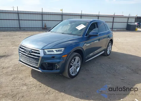 2018 Audi Q5 2.0T Premium/2.0T Tech Premium из США, поврежденный, VIN WA1CNAFY9J2192343